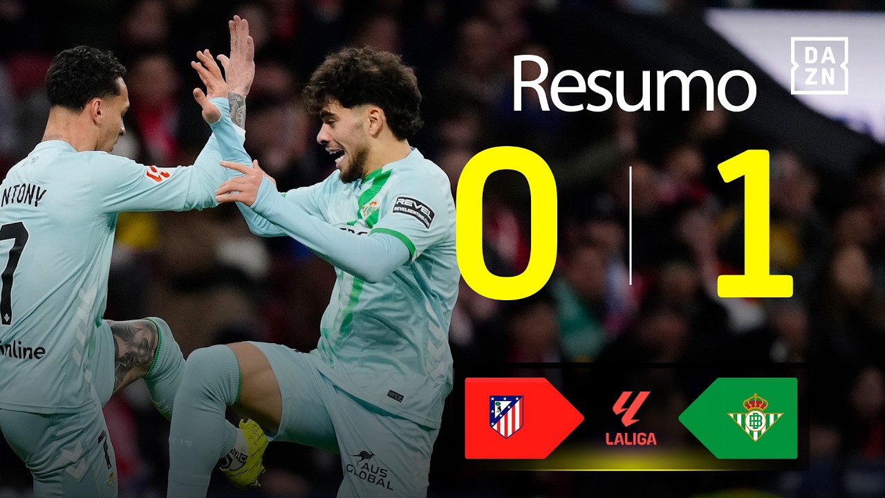 Resumo | Atletico 0-1 Betis | LALIGA 25/25 | CA Notícias | Canal Alternativo de Notícias Resumo | Atletico 0-1 Betis | LALIGA 25/25