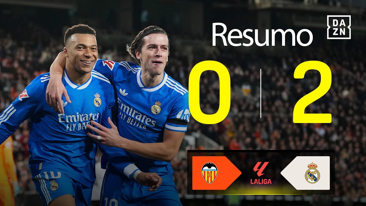 Resumo | Valencia 0-2 Real Madrid | LALIGA 25/26 | CA Notícias | Canal Alternativo de Notícias Resumo | Valencia 0-2 Real Madrid | LALIGA 25/26