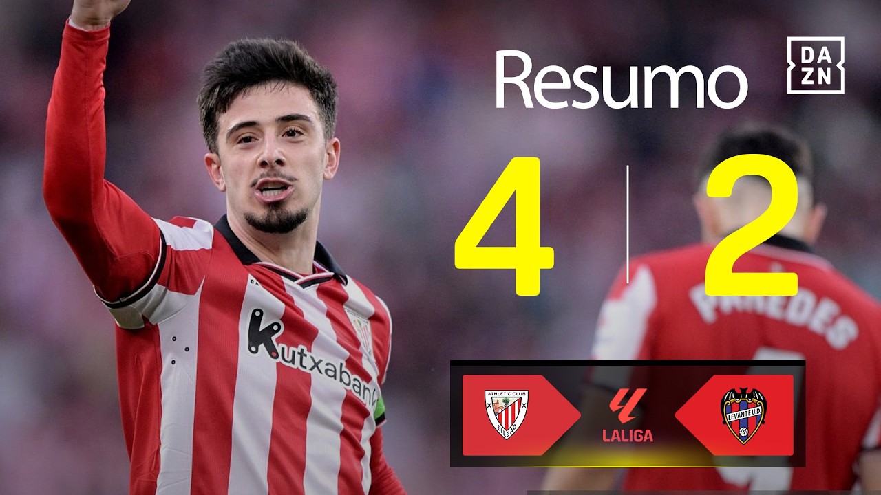 Resumo | Athletic Bilbao 4-2 Levante | LALIGA 25/26