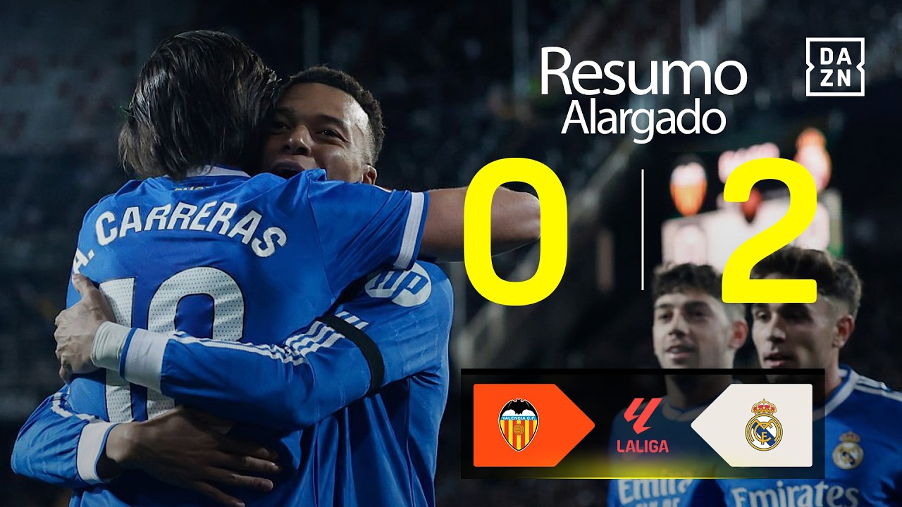 Resumo alargado | Valencia 0-2 Real Madrid | LALIGA 25/26