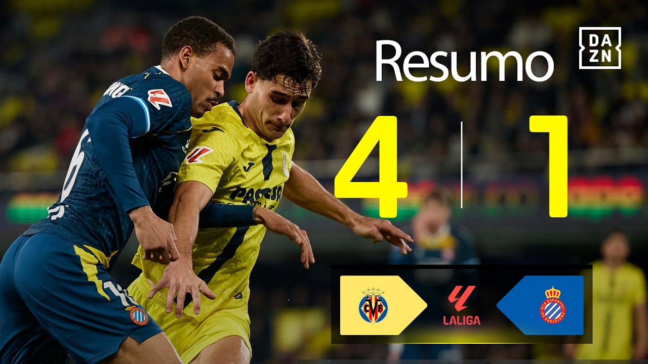 Resumo | Villarreal 4-1 Espanyol | LALIGA 25/26