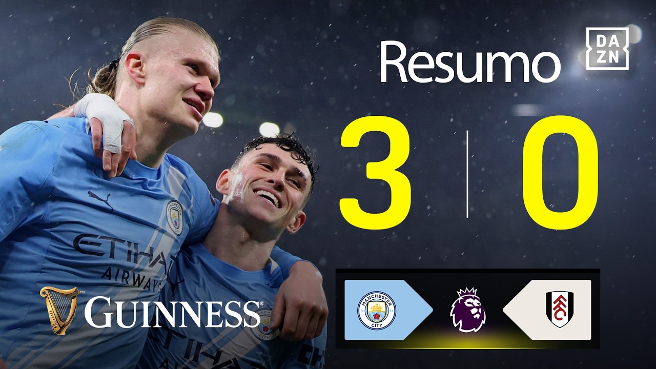 Resumo | Man City 3-0 Fulham | Premier League 25/26