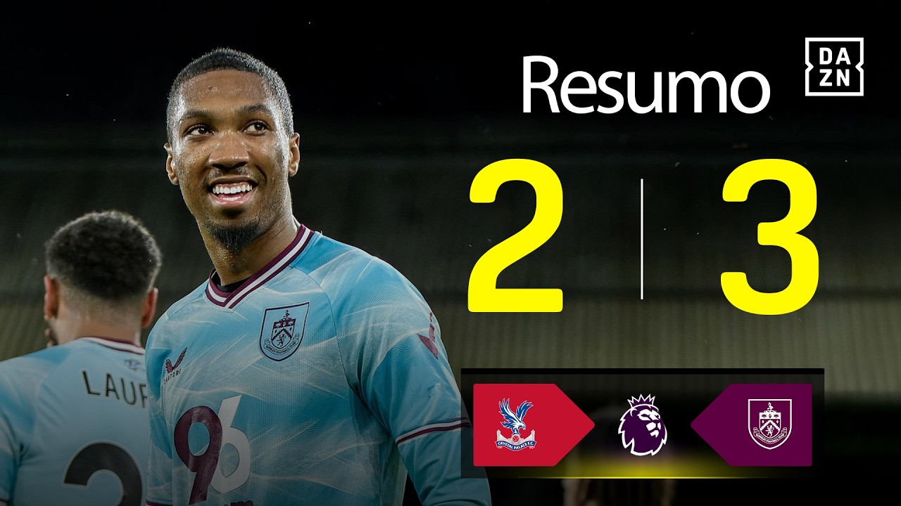 Resumo | Crystal Palace 2-3 Burnley | Premier League 25/26
