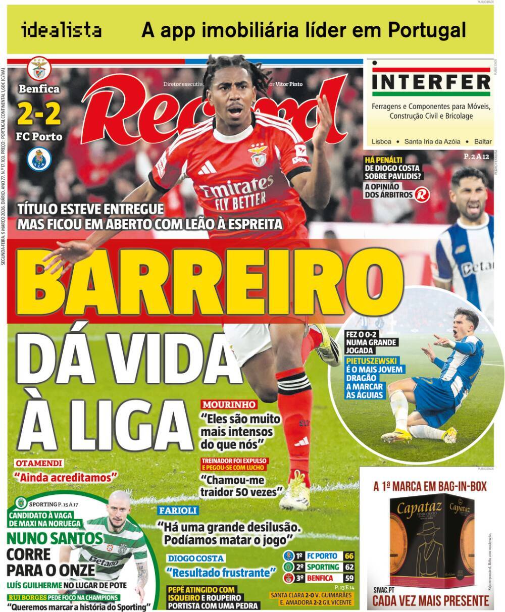 capa Jornal Record