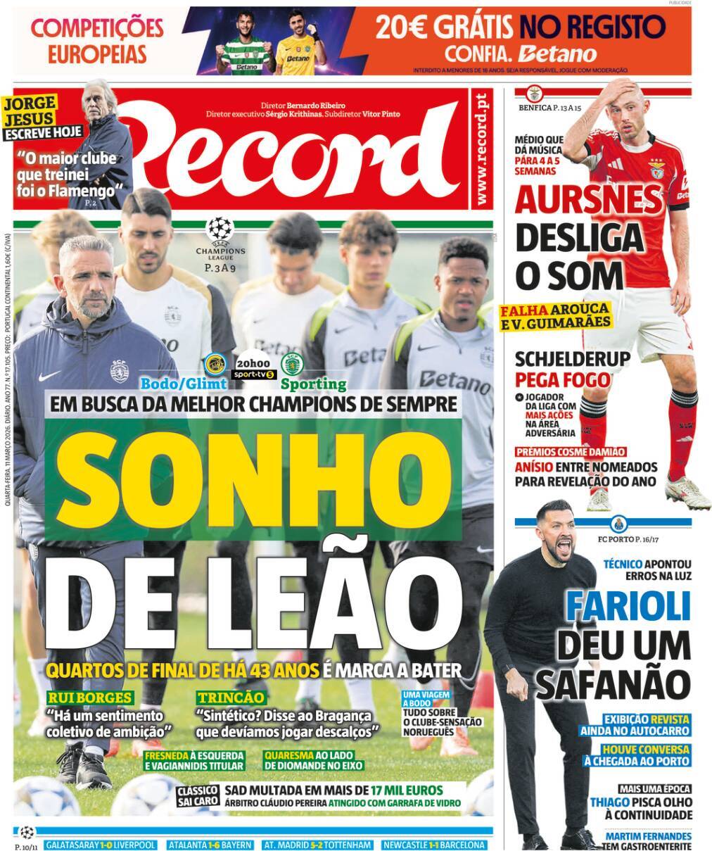 capa Jornal Record