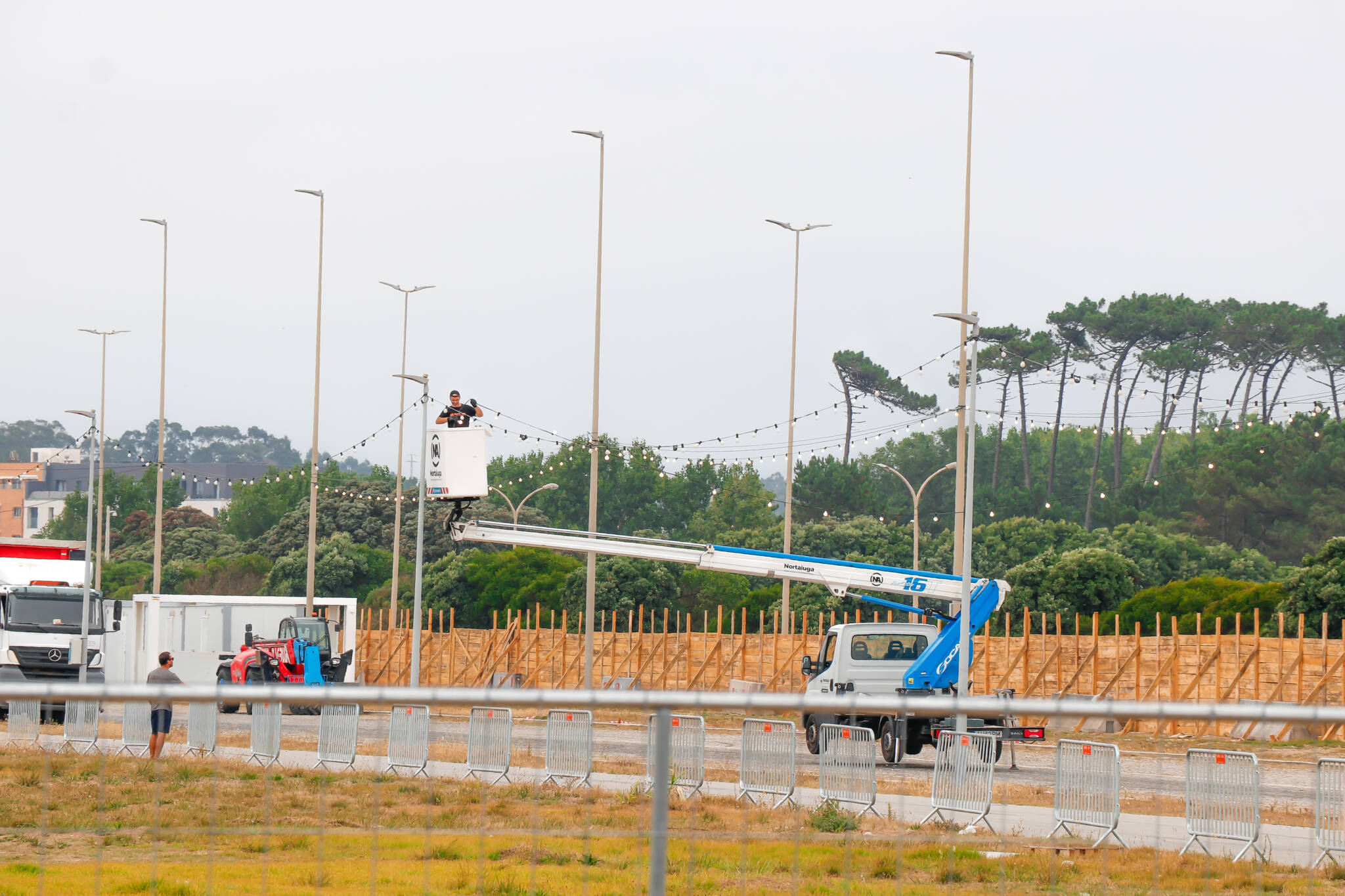 Novo recinto do MEO Mar&eacute;s em Matosinhos come&ccedil;a a ganhar forma
