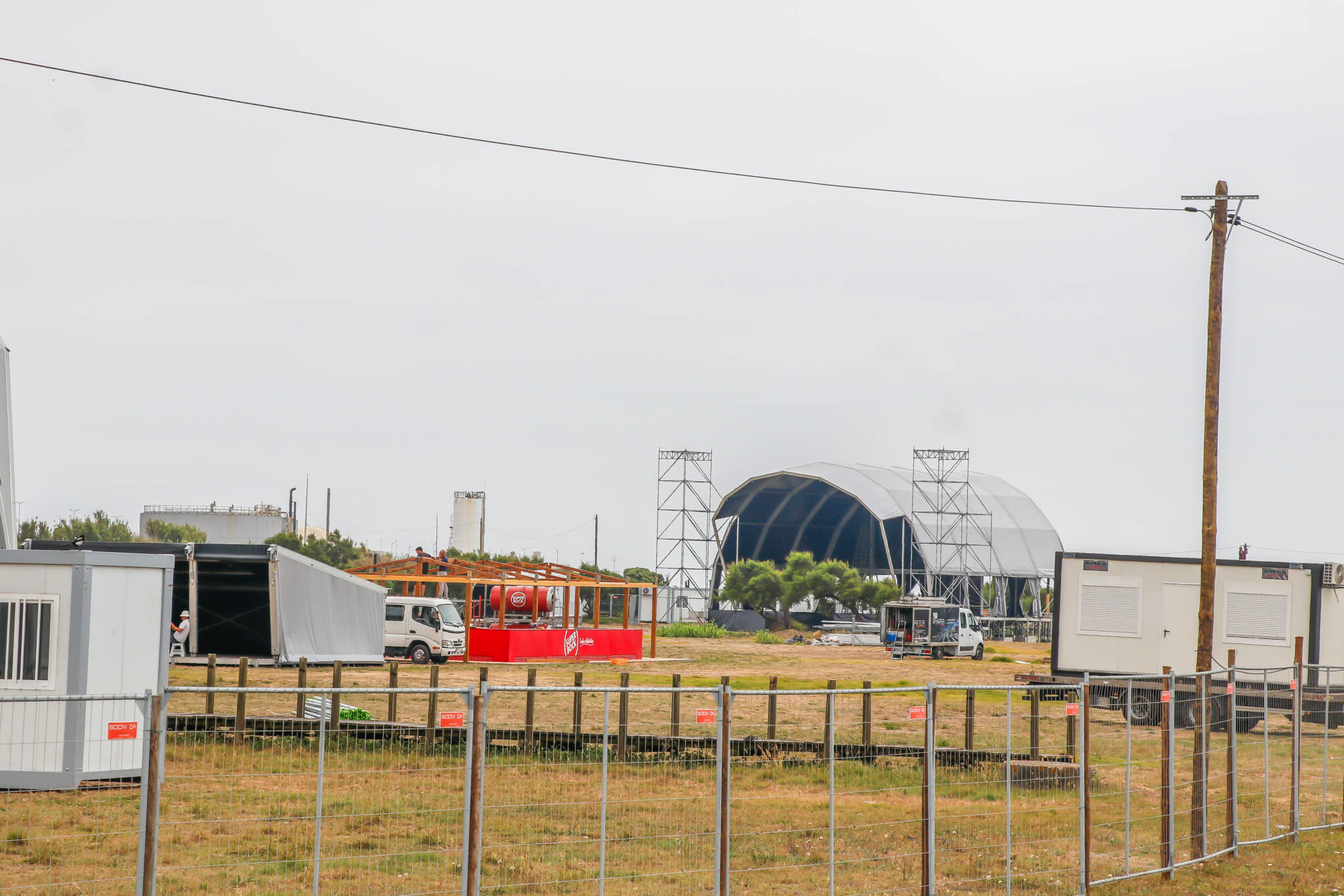 Novo recinto do MEO Mar&eacute;s em Matosinhos come&ccedil;a a ganhar forma