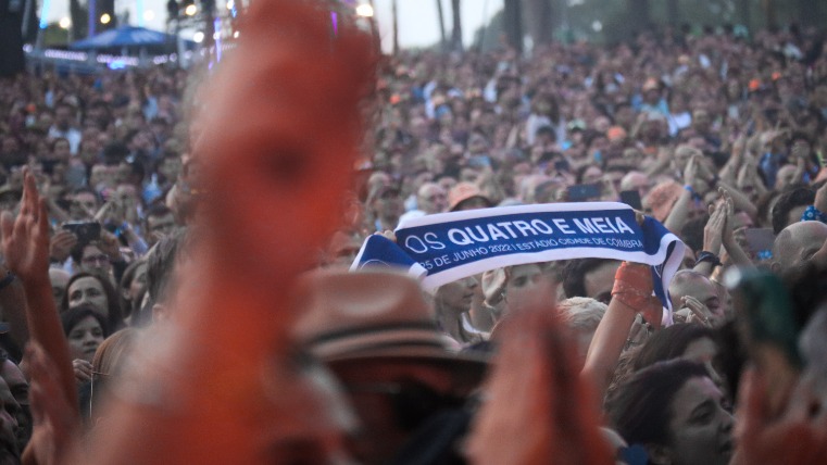 Os Quatro e Meia esgotam concerto na P&oacute;voa de Varzim e marcam segunda data